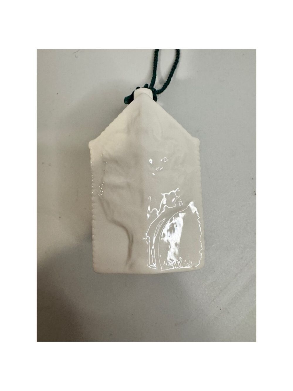Belleek Georgian House Christmas Bell Ornament
